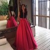 Excessive Waist Ground Size Pleat Maxi Skirts
