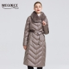 Windproof Winter Coat with Rabbit Collar – Stylish Warmth for Women Aged 35-45 ❄️