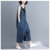 Denim Jumpsuit summer time Women Lengthy Pants rompers