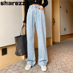 Denims For Girls Streetwear Straight Jean