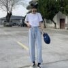 Denims For Ladies Vogue Straight Unfastened