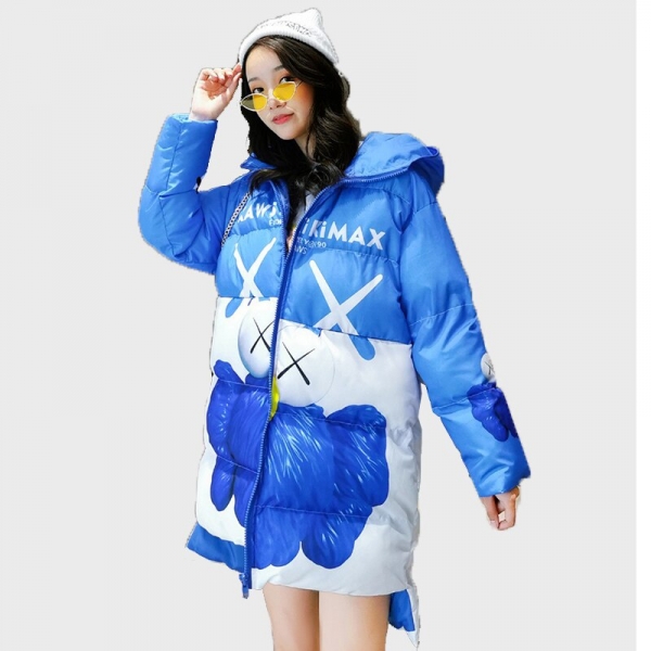 2020 New Winter Women Jacket Fashion Woman Cotton High Quality Female Parkas Hooded Women's Coats Brand Clothing Overcoats Mujer 1 Winter Girls Jacket Vogue Lady Cotton Excessive High quality
