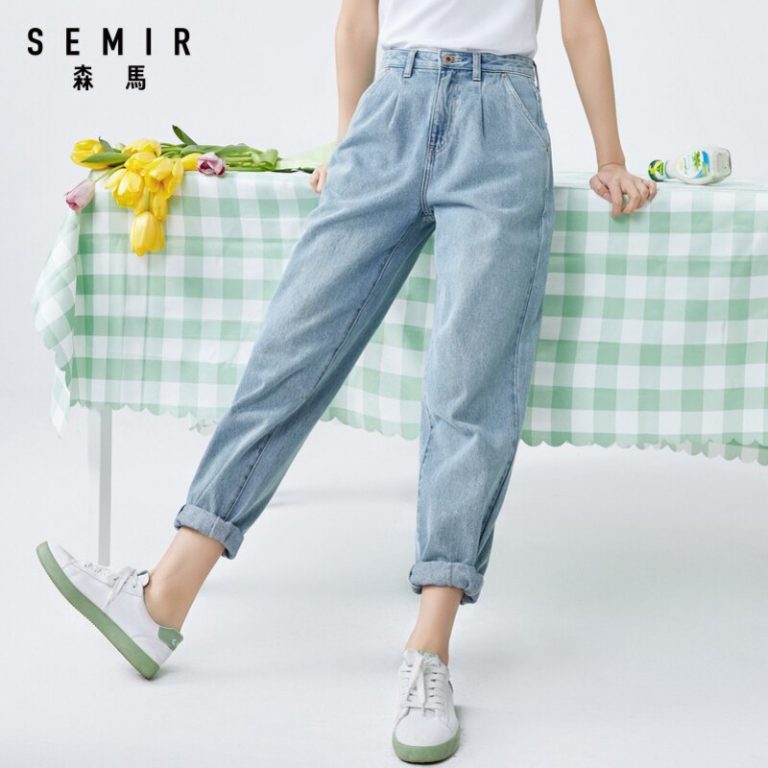 SEMIR Girls cotton denims summer straight jeans