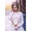 White Tulle Wedding ceremony Skirts elegant Excessive Waist