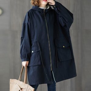 Plus Size 4XL 5XL 6XL 7XL Women Jackets Oversize Autumn