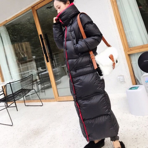 2020 Winter Long 90 %white duck down Coat Female Warm Parka fashion Women Down Jacket Warm Winter Jacket black Coats Tops YRF42 1 Winter Lengthy 90 %white duck down Coat Feminine Heat Parka