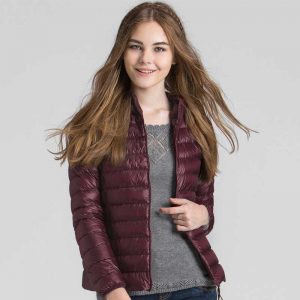 ARTKA Autumn & Winter Extremely Mild Quick Girls Down Jacket