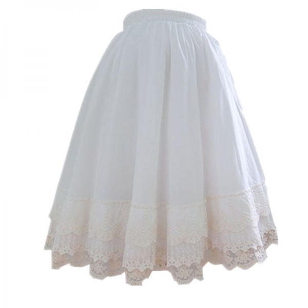 Japanese Retro Ladies Lengthy Skirt Mori Lady