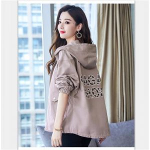 Jackets Autumn Windbreaker Feminine Lengthy Sleeve