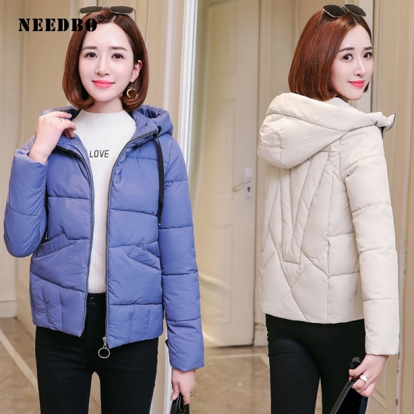 NEEDBO Women Down Jacket Hooded Down Coat White for Women Slim Down Jackets ultra Light Down Coat Winter Oversize Parka Doudoune 1 Girls Down Jacket Hooded Down Coat White for Girls Slim
