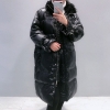 Winter Lengthy 90% White Duck Down Coat Feminine Thick Heat Parka