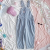Harajuku Striped Denim Jumpsuit Ladies Romper Teenage