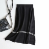 Excessive Waist Girls Spring Skirts Classic Knitting