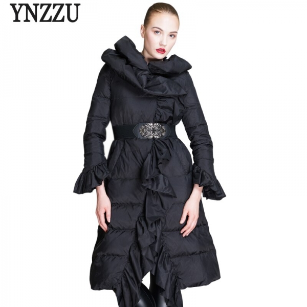 Goose Feather Down Jacket Winter Pink Thick Heat Goose Feather Down Jacket Winter Pink Thick Heat