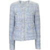 Tweed Trend Koreans Girls Coat Classic O-Neck