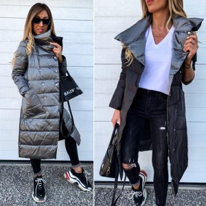Jackets Winter Strong Puffer Jacket Overcoat 