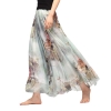 Maxi Skirts Girls Lengthy Skirt Chiffon Saia Seashore Excessive