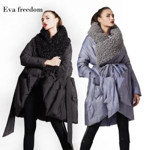 Eva Freedom Unique Design down coat girl winter