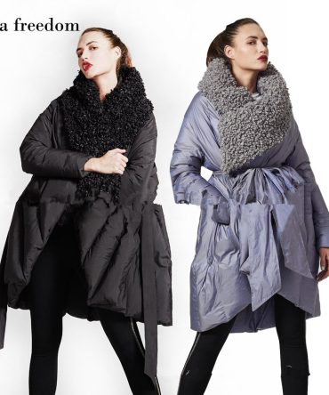 Eva Freedom Unique Design down coat girl winter