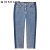 Mid Rise Straight Ankle-length Denim Jeans