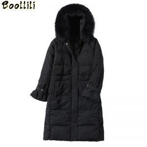 Boollili Women's Down Jacket Winter White Duck
