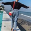 Excessive Waist Denims Lady plus