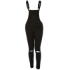Ostrich Jumpsuit Ladies Unfastened Denim Bib Gap Pants