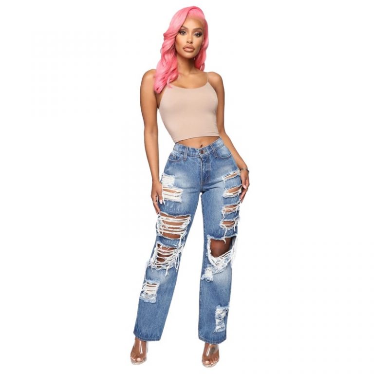 Jeans Denim Gap Feminine Excessive Waist Stretch Slim - Image 2