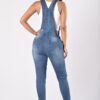 Denim Girls's Overalls Excessive Waist Ripped Denims Lady