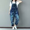Suspender Jumpsuits Ladies Classic Free Denim Overalls