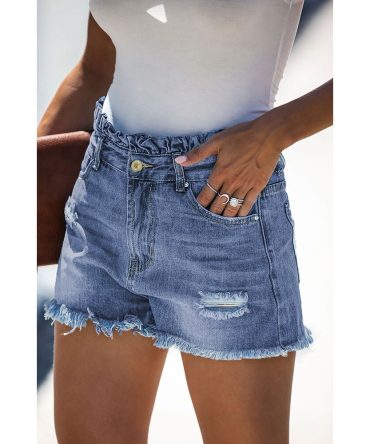 Girls's Denim Shorts Denims For Girls Horny Pants Streetwear