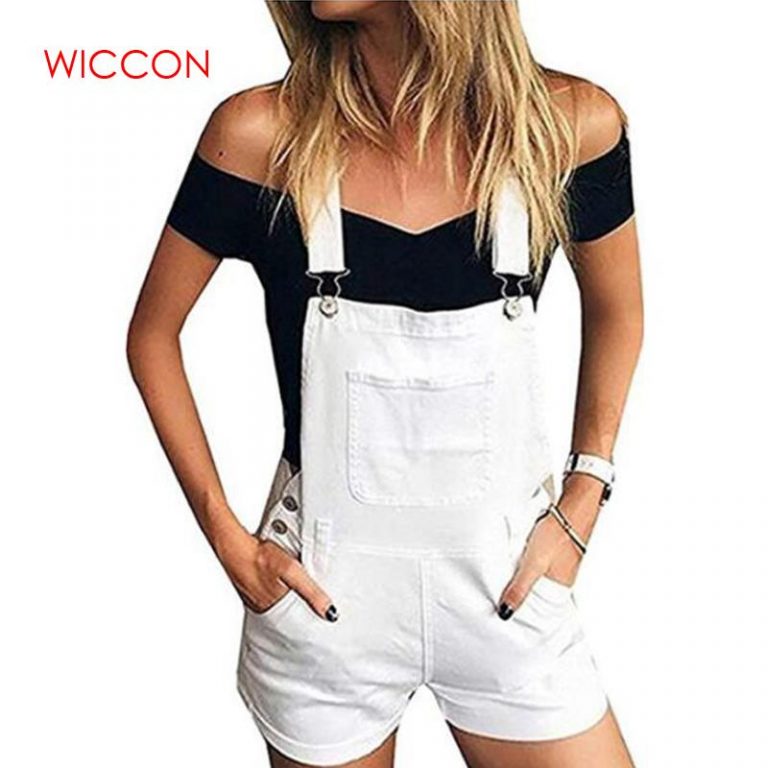 Trendy and Comfortable Women's Denim Romper for Spring and Summer – Casual Slim-Fit Jumpsuit 🦋 - Image 2