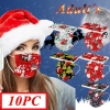 Christmas Face Masks Disposable Santa