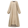 Celmia Vintage Lantern Sleeve Midi Dress – Perfect for Work, Parties, and Everyday Style! 👗