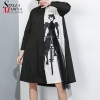 Shade Girls Shirt Costume Black White Shirt Patchwork