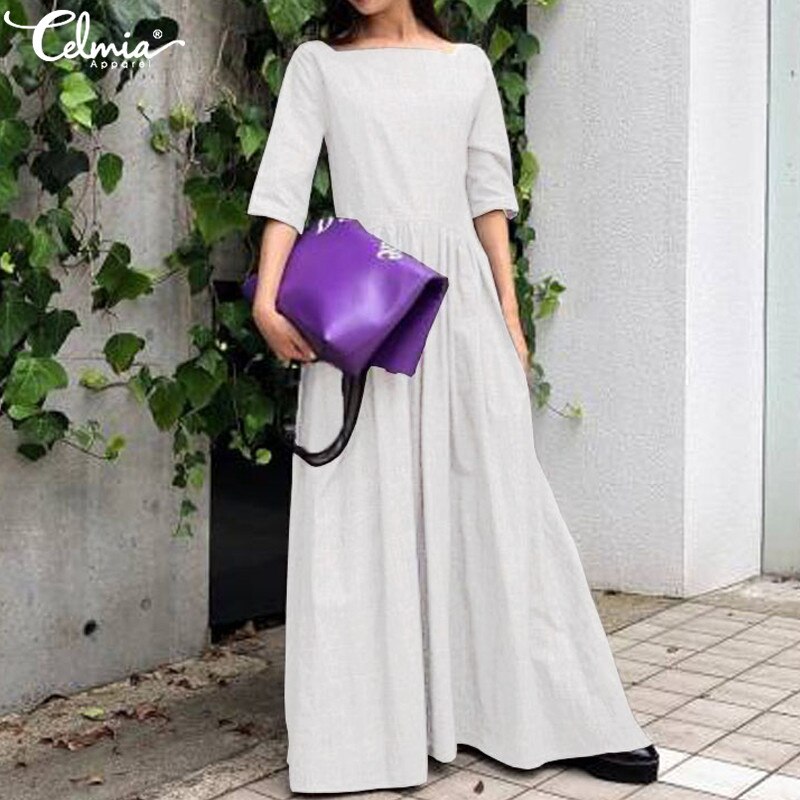 Ruffles Costume Summer season Sundress Informal Strong