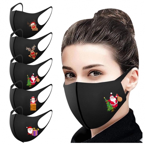 Grownup Christmas Face Masks for Safety