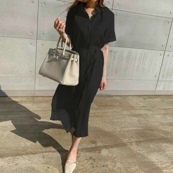 Lapel Ladies Shirt Costume Spring Summer