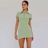 Stylish and Comfortable Women's Mini Polo Shirt Dress – Perfect for Casual Summer Days