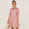Autumn Gown Girls Pink Pleated half sleeve Shirt