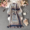 Spring Autumn Girls's Pleated Costume Lengthy-sleeved Shirt