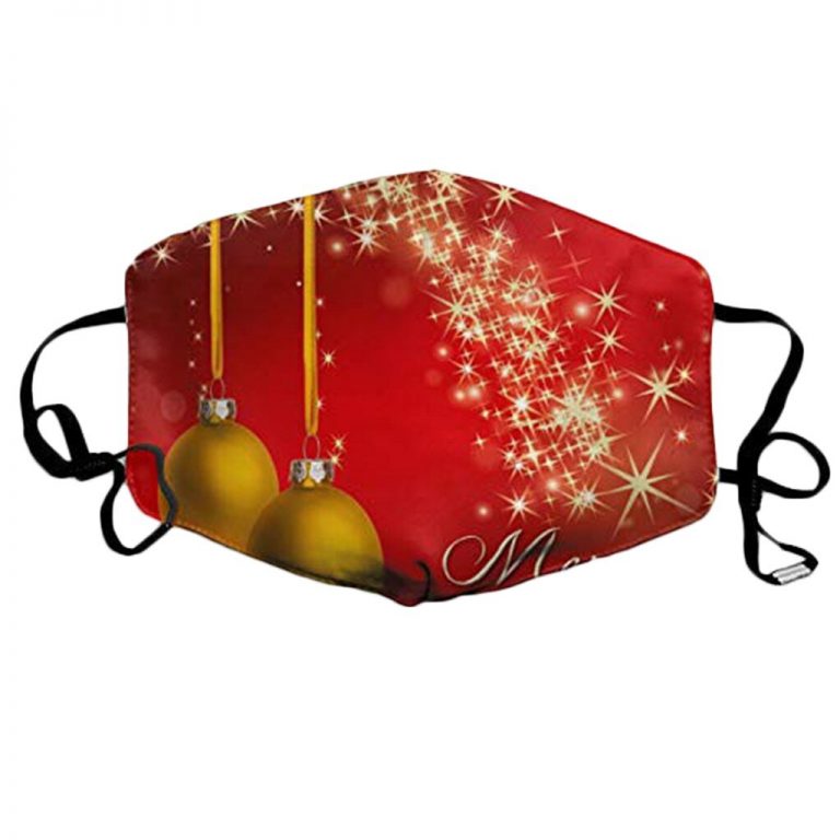 Christmas Print Resue Breathable Facemask