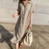 Lapel Ladies Shirt Costume Spring Summer