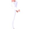 Tracksuit Set 2 Piece Casual Jogger Sweatsuit Stretchy Jumpsuit White