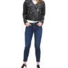 Levi's Women's Faux Leather Belted Bike Jacket - Style and Function Combined