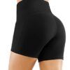High Waist Yoga Shorts for Women Tummy Control Fitness