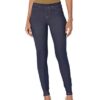 Dark Denim Stretch Denim Leggings