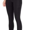 Yoga Pants with Pockets High Waist Tummy Control Non See-Through
