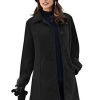 Women's Plus Size Plush Fleece Jacket Soft Coat