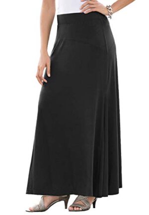 Women's Plus Size Everyday Knit Maxi Skirt Soft